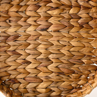 دلتي صينيه راتان دائرية 34*34*12سم