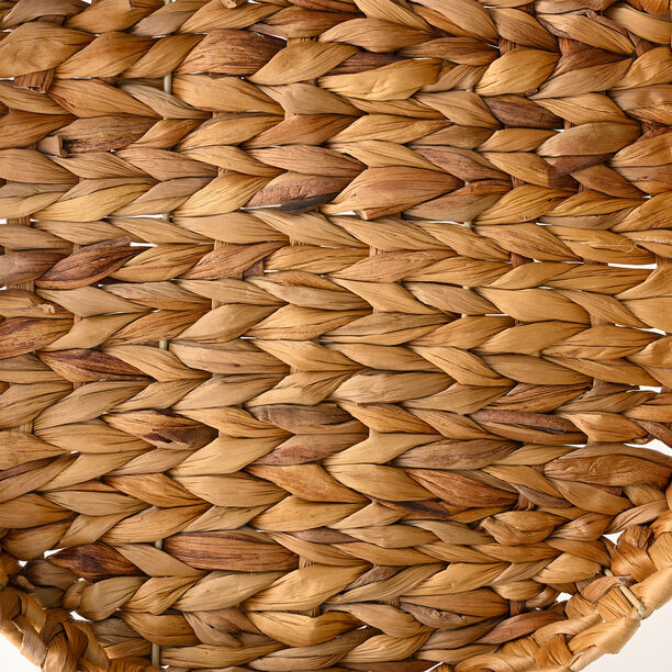 Dallaty Rattan Tray Round Shape 34*34*12Cm image number 2