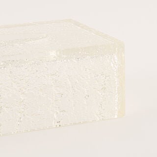 Homez Textured Resin Tissue Box, 22cm