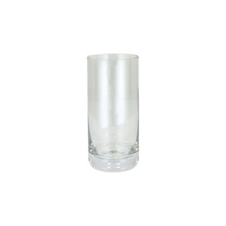 Set Of 4 Clear Tumbler With Green