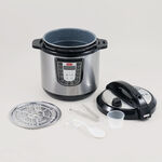 Alberto stainless steel electric pressure cooker 10L, 1600W image number 1
