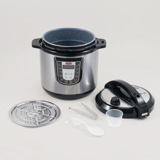 Alberto stainless steel electric pressure cooker 10L, 1600W