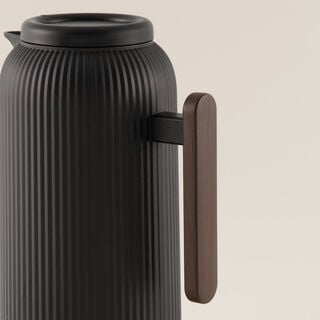 Dallaty Black Plastic Thermos 1L