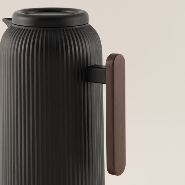 Dallaty Black Plastic Thermos 1L image number 4