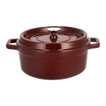 Alberto cast iron maroon pot 28 cm image number 1