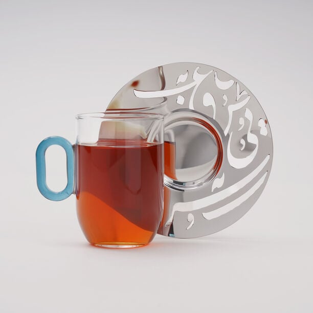 Marjan Collection Dallaty Tea Set With Saucer 12 Pieces image number 2