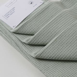 ألبرتو طقم مناشف مطبخ قطن 100% 4 قطع، أخضر