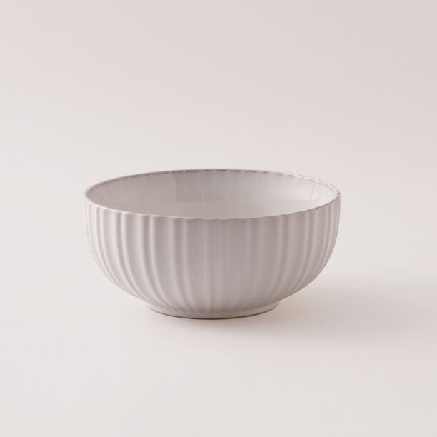 La Mesa stoneware set of 4pcs textured shaped bowls image number 2