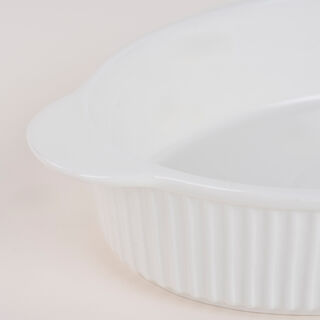 Oval Casserole With Ceramic Lid