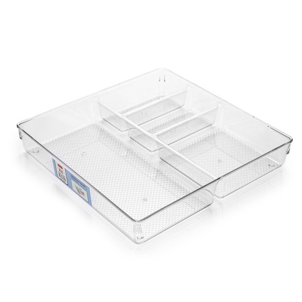 Alberto Acrylic Divided Cutlery Tray  image number 0