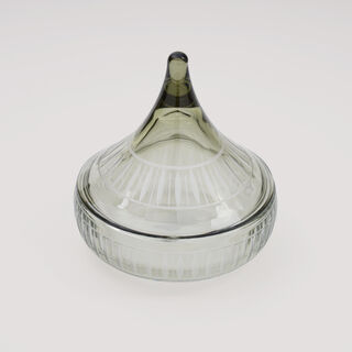 دلتي تمرية زجاج 15 مل، أخضر