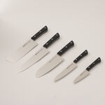 Samura set of 5 knives stainless steel, black image number 0