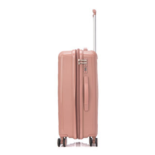 Travel vision durable PP 3 pcs luggage set, blush