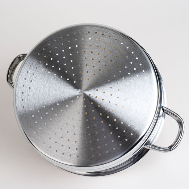 Stainless steel steam cook pot 26 cm image number 6