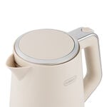 غلاية كهربائية بلاستيك أبيض كريمي 1.7 لتر image number 1