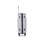 4 Piece Abs Trolley Case Set Diamond Silver 18/22/26/30" image number 7