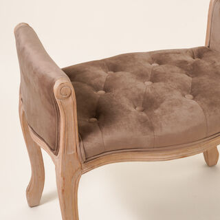 Bench 71*48*45/60cm taupe