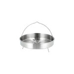 Alberto 2 pc stainless steel pressure cooker set with steam basket image number 3