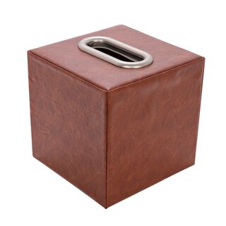 Leather Tissue Box