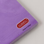 Alberto Paper Napkin Pack Of 30, Purple 33*33Cm image number 1