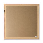 لوحة فنية جدارية هومز ظل فحمي 80*80*4 سم image number 1