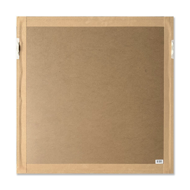 لوحة فنية جدارية هومز ظل فحمي 80*80*4 سم image number 1