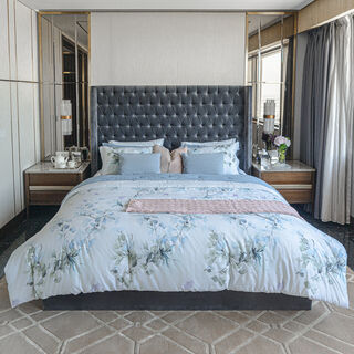 6 Pcs King Size Comforter Set