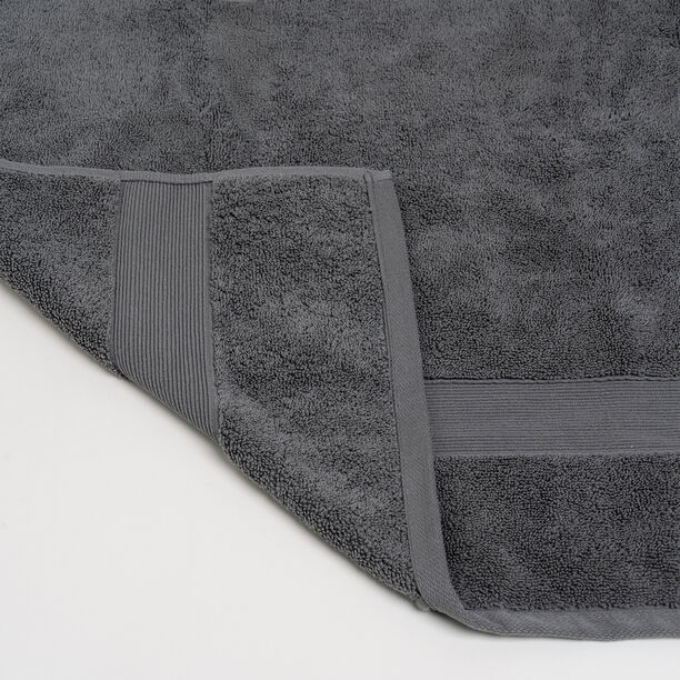 Boutique Blanche grey ultra soft cotton bathroom towl 70*140 cm image number 2