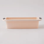 ألبرتو قالب خبز سيليكون مستطيل 9 إنش 28*12*6سم، بيج image number 0