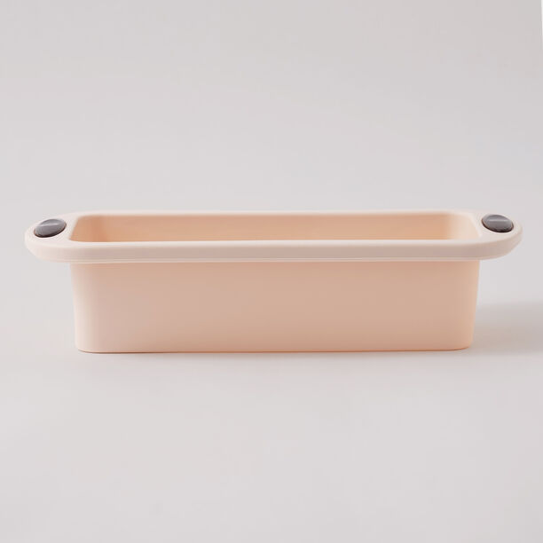 ألبرتو قالب خبز سيليكون مستطيل 9 إنش 28*12*6سم، بيج image number 0