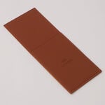 لا ميسا 4 قطع حافظة أدوات طعام جلد صناعي، بني 4.5*4.5سم image number 3