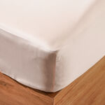 Ambra 600 TC supima cotton fitted sheet 120*200 pink image number 0