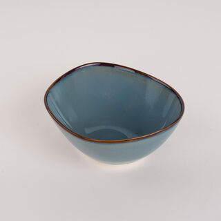 La Mesa multicolor durable porcelain serving bowl set 2 PCS