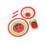 5 PCS BAMBOO FIBER KIDS DINNER SET image number 1