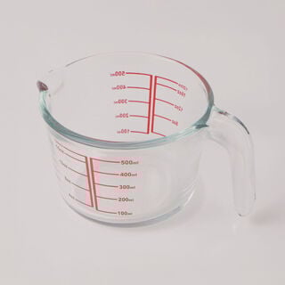 Alberto 500ml borosilicate glass measuring cup