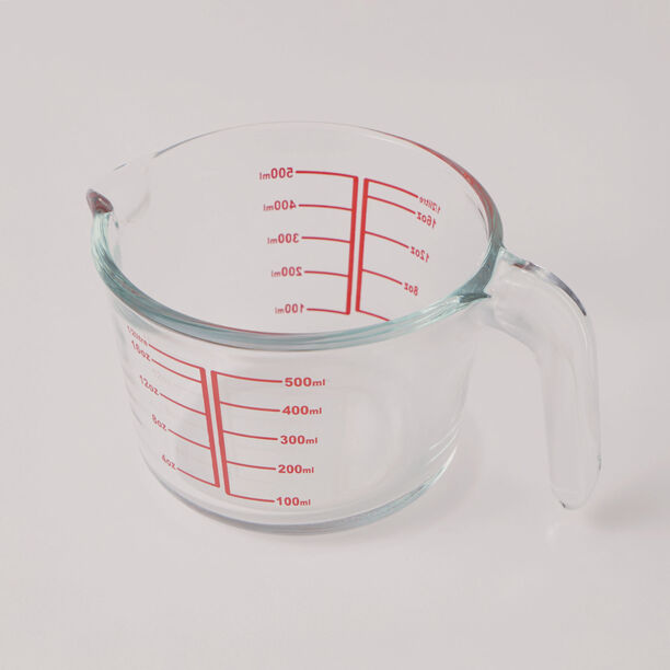 Alberto 500ml borosilicate glass measuring cup image number 0