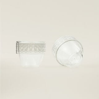 Dallaty 6pcs glass coffee cup set