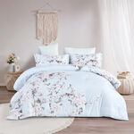 Cottage Microfiber Twin Comforter 4 Pcs Set, Multicolor, 220*160Cm image number 0