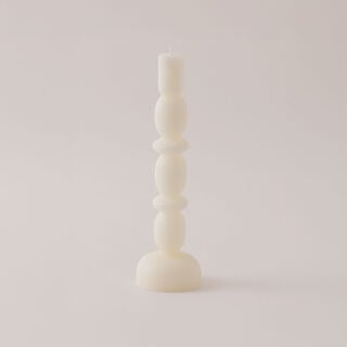 هومز شمعة كالم من شمع الصويا، أبيض 7.5*7.5*24.5سم