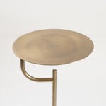Homez Marble Side Table, Beige 31*53 Cm image number 1