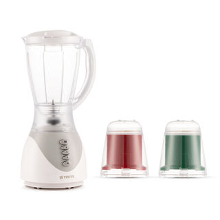 Truva White 400W Blender With 2 Mills