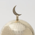 لاميسا طبق تقديم، ذهبي، متوسط 16*16*22 سم image number 3