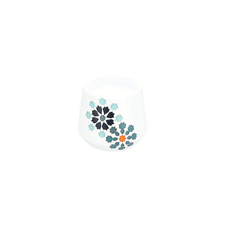حامل شمعة سيراميك   11.5*11.5*10 سم   تشكيلة عمق