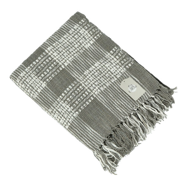 Cottage Throw Woven Grey 125X150 Cm image number 0
