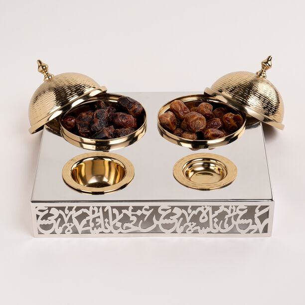 Tray Set With Dates Bowl image number 1