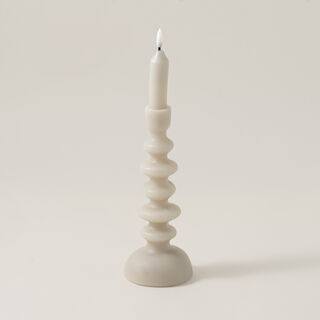 Homez Forming Candle 9.5*32Cm Soy Wax, Beige