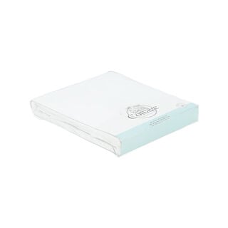 Cottage 2 Pcs cotton white fitted sheet & pillow