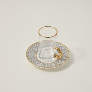 Dallaty 28pcs Arabic tea and coffee set