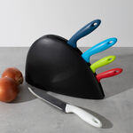 Alberto Knife Block With 5 Pieces Assorted Color Knives image number 5
