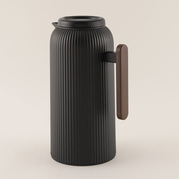 Dallaty Black Plastic Thermos 1L image number 0
